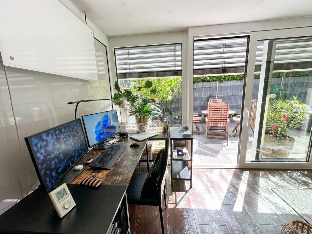 DORNBIRN-Gartenwohnung/Terrassenwohnung, ca. 57 m2 + beheizter, ganzjährig nutzbarer Wintergarten ca. 19 m2, Gesamt-Wohn-NFL ca. 76 m2, Wohnempfinden/Wohlfühl-Atmosphäre wie in einer 3-Zimmer-Wohnung, inkl. 1 TG. – Foto 6