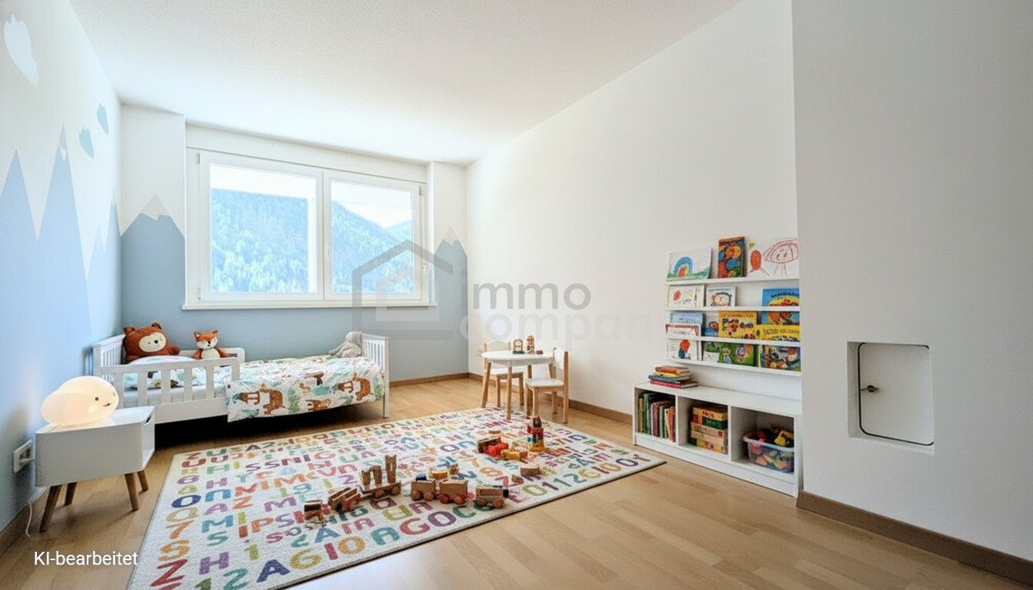 Großzügige 3-Zi-Terrassenwohnung in St. Gallenkirch | 88 m² Wfl. | 20,5 m² Panorama-Südwestterrasse mit Bergblick | 2 TG-Stellplätze | Fußbodenheizung – Foto 3