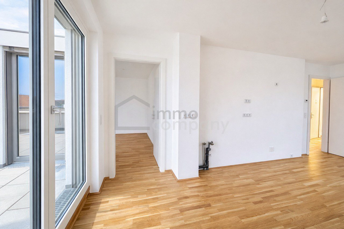 1220 WIEN | MODERNE 2-ZIMMER-NEUBAUWOHNUNG MIT BALKON | RUHIGE LAGE NAHE LOBAU – Foto 4