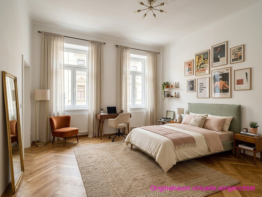 ZUM VERLIEBEN! - TRAUMHAFT SANIERTE 3-ZIMMER-WOHNUNG IM STILALTBAU, BALKON IN DEN LAUSCHIGEN INNENHOF MÖGLICH – Foto 4