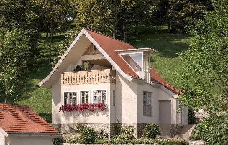SÜDHANGLAGE AM WIENERWALD - baugenehmigtes Wohnprojekt mit traumhaftem Wienblick in der Zierleitengasse – Foto 4