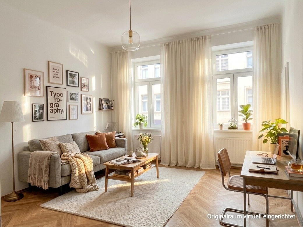 ZUM VERLIEBEN! - TRAUMHAFT SANIERTE 3-ZIMMER-WOHNUNG IM STILALTBAU – Foto 3