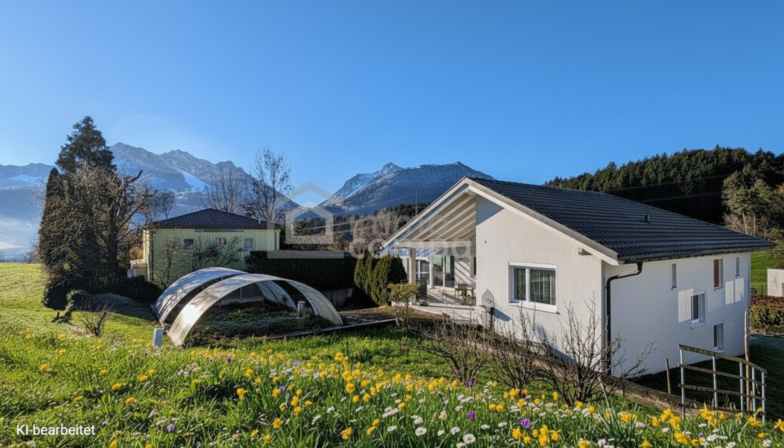Traumhaftes Einfamilienhaus in Göfis mit Blick in die Berge - Perfekt für Familien – Foto 2