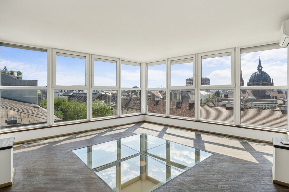 Wohnen über den Dächern: Exklusive Maisonette mit Terrassen & 360° Panoramablick – Foto 1