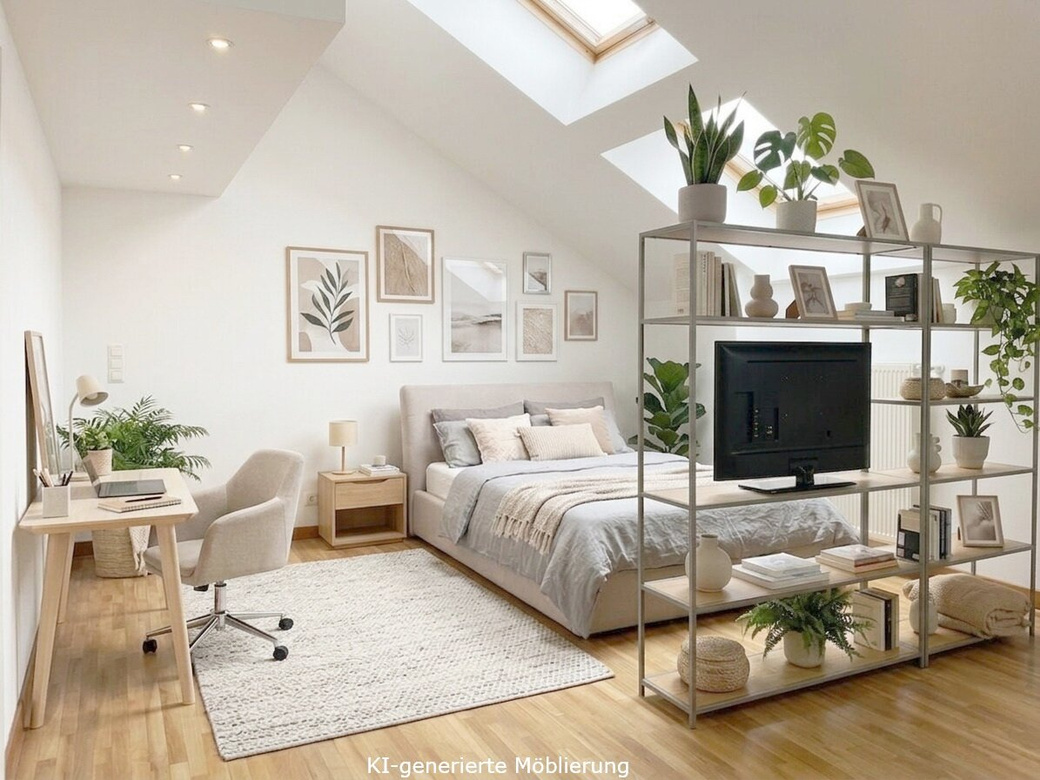 Sonniges Apartment mit luftiger Deckenhöhe - mit oder ohne Möblierung! – Foto 2