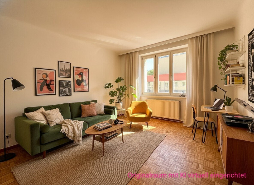 PERFEKT AUFGETEILTE WOHNUNG IM GRÜNEN GRÄTZL - IDEAL FÜR STUDIERENDE ODER WGs – Foto 3