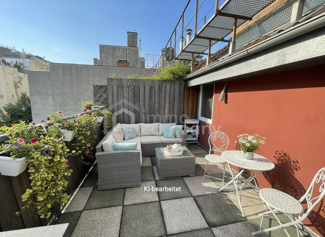 Dachgeschosswohnung in 1040 Wien – modern, geräumig, mit Balkon! – Foto 9
