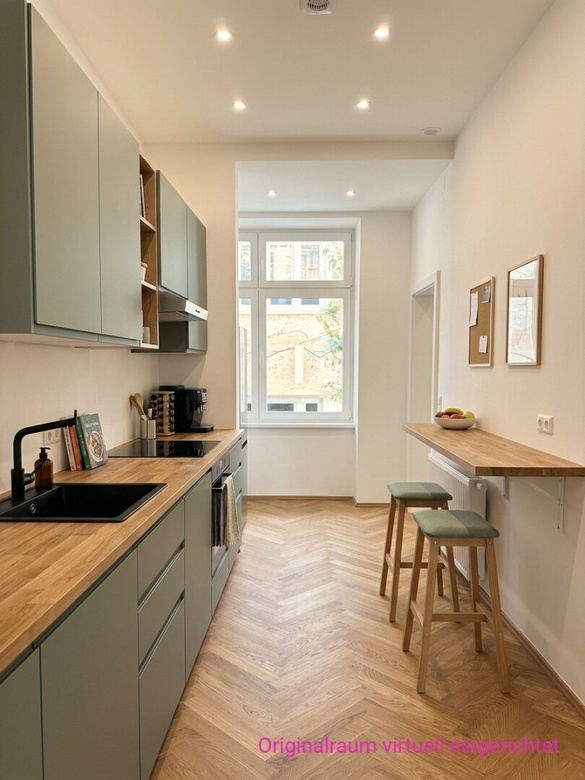 ZUM VERLIEBEN! - TRAUMHAFT SANIERTE 3-ZIMMER-WOHNUNG IM STILALTBAU, BALKON IN DEN LAUSCHIGEN INNENHOF MÖGLICH – Foto 6