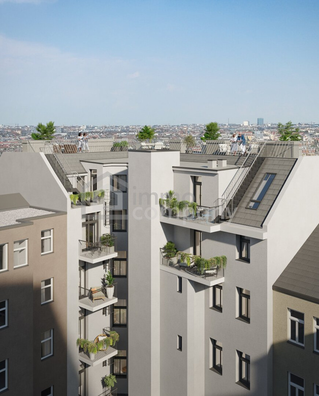 Exklusive 4-Zimmer-Wohnung in Top-Lage: 2 Terrassen, 2 Bäder, vollsaniert, 1. DG, 134.44m², nur 1.070.000,00 €! – Foto 3
