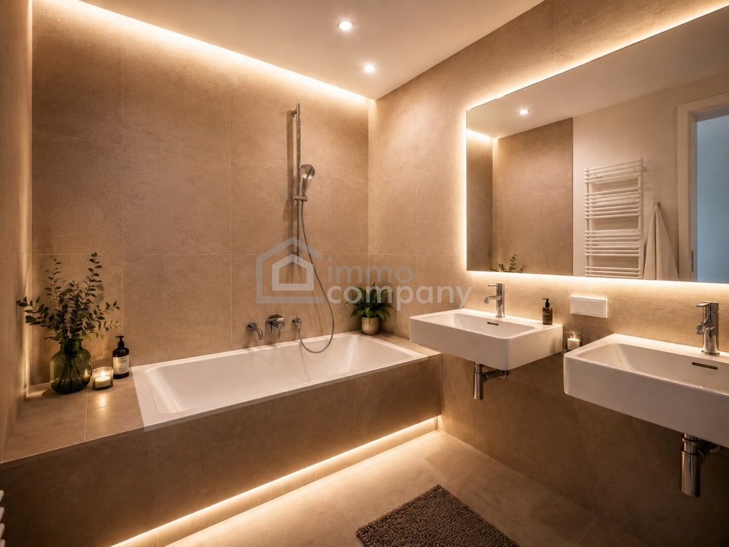 Luxuriöse Wohnung mit 32 m2 großem Balkon und Stadtblick in einem neuen, mehrstöckigen Premiumgebäude + Tiefgaragenplatz! 2. Bezirk. U2 – Foto 3