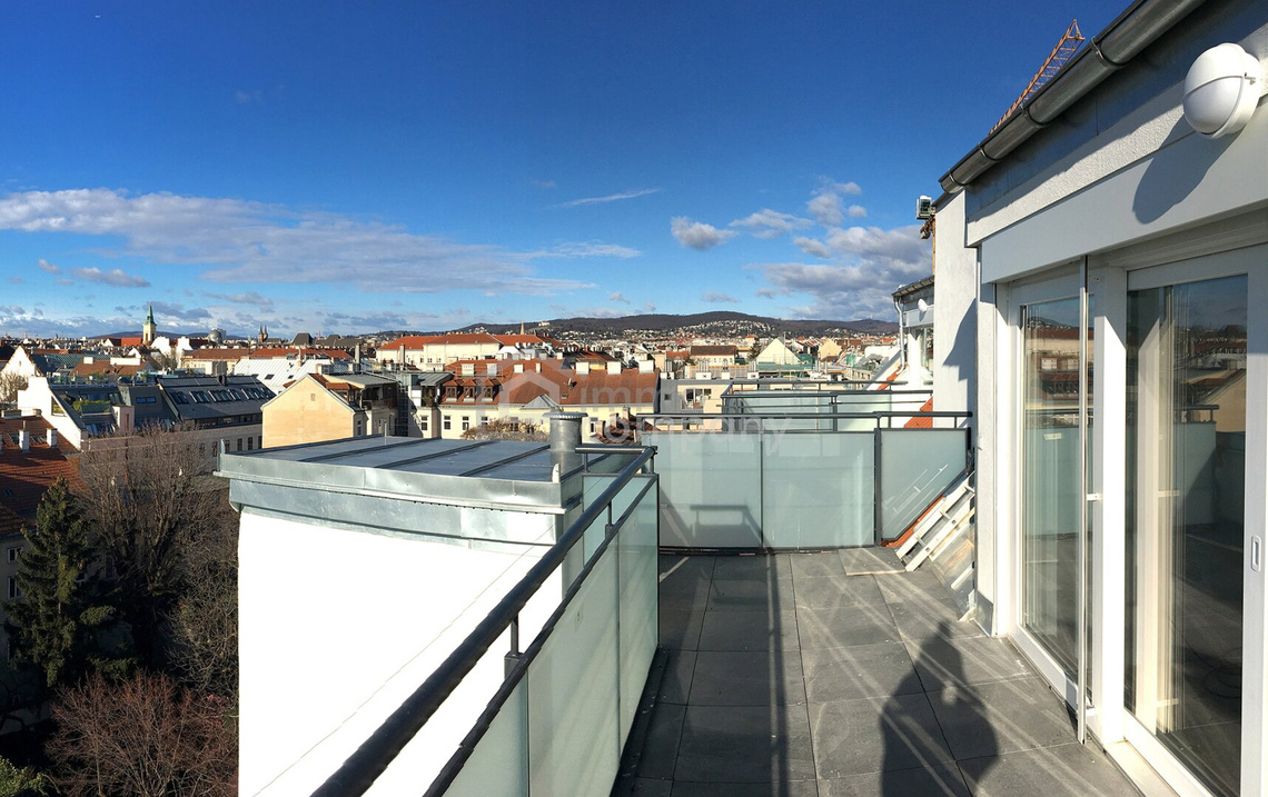 Exquisite Erstbezug Maisonette mit 360° atemberaubendem Ausblick Nähe AKH – Foto 2