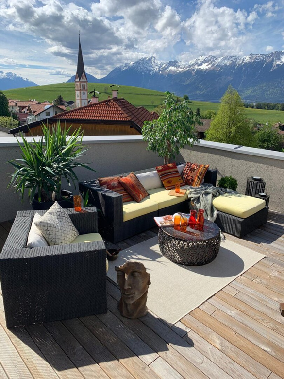 Architektonische Doppelhaushälfte in Rinn – Panoramablick auf die Nordkette – Foto 1