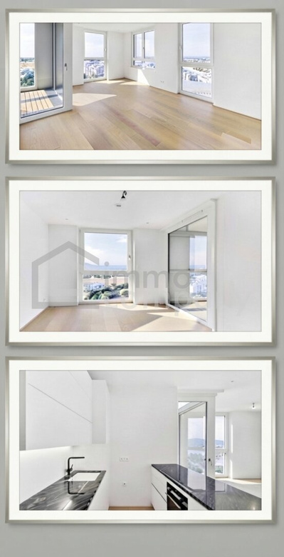 Luxus-Penthouse 180m², im Vienna TwentyTwo Living Wohnturm, 7 Zimmer, 2 Balkone, Top-Ausstattung nahe U1 Kagran ! – Foto 3