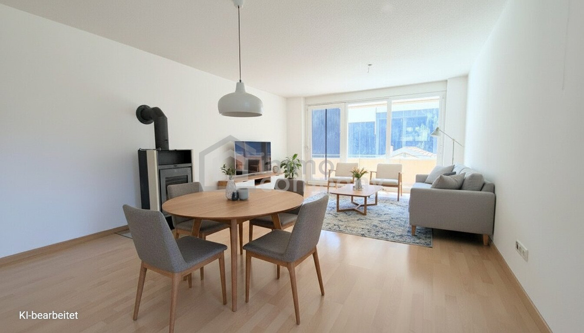 Großzügige 3-Zi-Terrassenwohnung in St. Gallenkirch | 88 m² Wfl. | 20,5 m² Panorama-Südwestterrasse mit Bergblick | 2 TG-Stellplätze | Fußbodenheizung – Foto 5