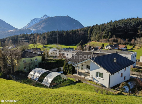 Traumhaftes Einfamilienhaus in Göfis mit Blick in die Berge - Perfekt für Familien – 6811 Göfis