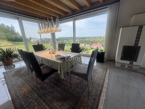 Großzügiges 7-Zi-Haus in Straden, Garten, Pool, Garagen, Balkon – 280 m² Wohnkomfort in Toplage – 8345 Straden