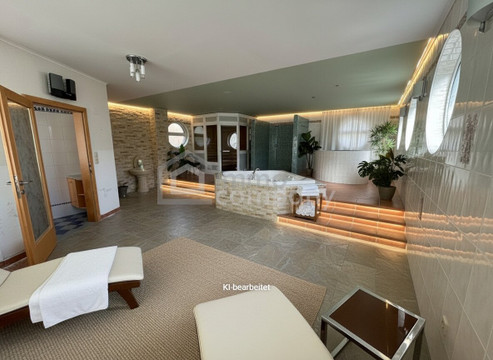 Großzügige Wohnhaus in Zeltweg – 299 m² Wohnfläche, eigener Wellnessbereich, Pool & vielfältige Nutzungsmöglichkeiten – 8740 Zeltweg